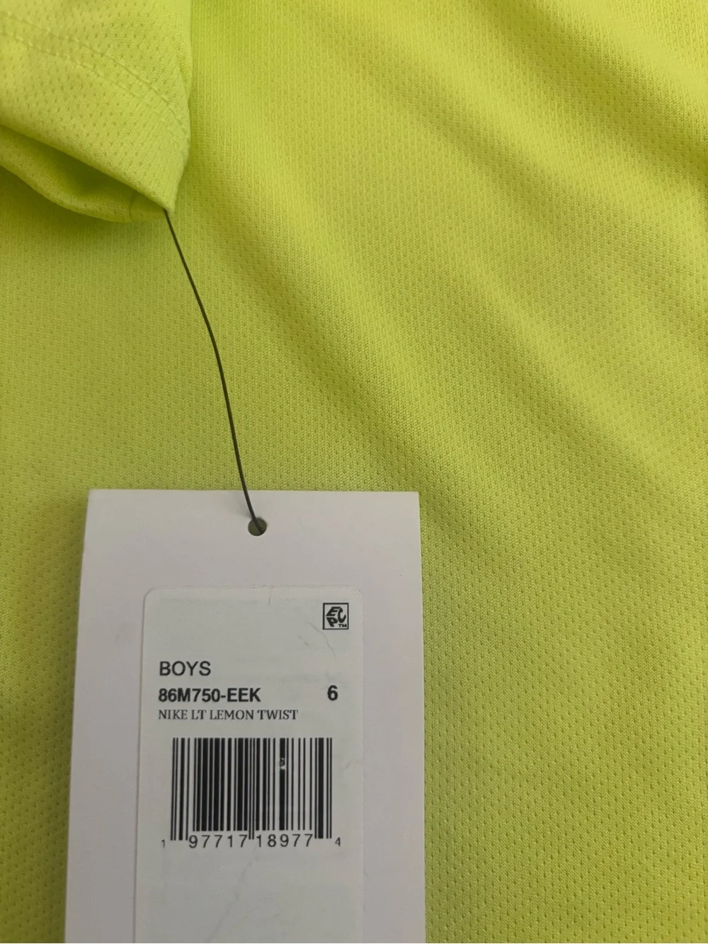 Nike Kids Neon Yellow Short-Sleeve Graphic Tee